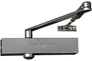 GROOM FERMETURES SA Groom fermetures - Ferme-porte pour porte coupe-feu gr 150 - Finition.Argent -