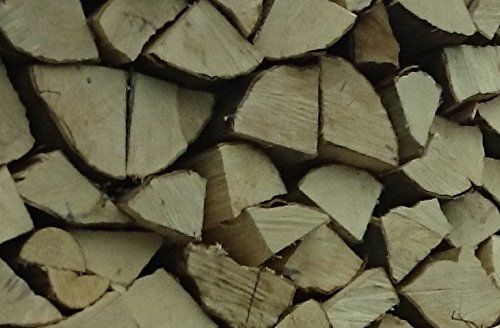 BRENNHOLZ Kaminholz Hain/Buche 30 kg getrocknet 25er Scheite – im Karton (0,49€/kg) - 2