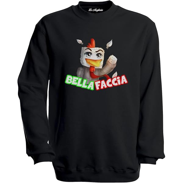 Felpa Con Cappuccio Bianca LYON TEAM WGF Per Bambini E Ragazzi - Nuova Con Etichette