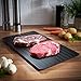 Produktbild Aluminium Hot Fast Defrost tablet Tray Kitchen Der sicherste Weg zum Auftauen von Fleisch oder Tiefkühlkost
