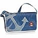 Produktbild 360° Grad Tasche Barkasse Mini Klappe Navy blau Anker dunkelgrau Umhängetasche
