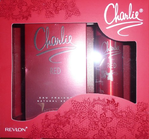 Charlie Red Eau Fraiche Gift Set (100ml EDT + 75ml Body spray) For Women