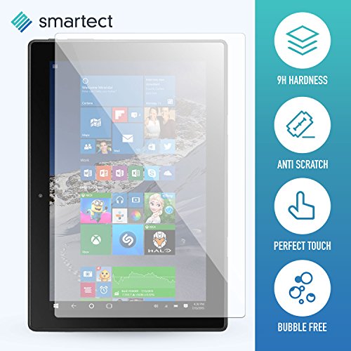smartect® Panzerglas Displayschutzfolie für Lenovo Miix 310 aus gehärtetem Tempered Glass • Gorilla Glass mit Härtegrad 9h • 0,33mm Ultra-Dünn • Abgerundete Kanten (2.5D) • Anti Fingerabdruck