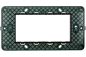 ZOREI Supporto Compatibile Con Vimar Plana, Supporto Per Scatola 502 503 504 507 (1, 4 Moduli/Posti)