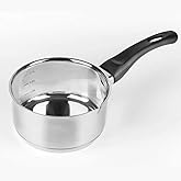 Vier K16 Cazo, Pote 16cm Diámetro, Acero Inoxidable, 16 cm
