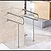 Produktbild KHSKX Edelstahl-Becken mit Sockel Armlehne, behindertengerechte Badezimmer WC, Waschbecken Waschbecken Urinal barrierefreie Handlauf