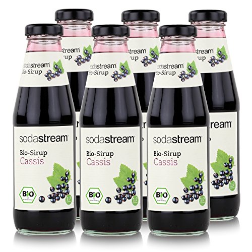 Preisvergleich Produktbild SODASTREAM BIO 6x Sirup Cassis 500 ml