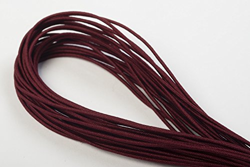 10 m Hutgummi / Gummikordel, 1,3 mm / Auswahl aus 32 Farben / Farbe: 14