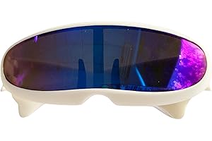 PETPHINDU Cat Dog Costume Piccolo Cane Occhiali da Sole Divertenti Pet Pet Occhiali Laser Occhiali Vento/Acqua/Neve/Proof UV per Cucciolo del Gatto Small Medium Dog