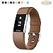 Produktbild FatcatBand Fitbit Charge 2 Armband, Klassisch Verstellbares Ersatz weiches Silikon Sporty Wrist Strap Band Armbanduhr Uhrenarmband Schlaufe Armbänder für Fitbit Charge 2 Smartwatch