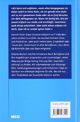 Book's Cover of Das Leben verschlingen?: Hilfe für Betroffene mit Binge-Eating-Störung (Essanfällen) und deren Angehörige. Mit Online-Materialien