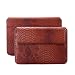 Produktbild iCues MacBook Pro 15“ Tasche | 14.0 bis 15.6 Zoll Laptops Piquante Etui Cobra Braun | Sleeve Hülle Schutzhülle Case Notebook Tablet Leder Cover Schutz Schlangenmuster Schlange Tasche