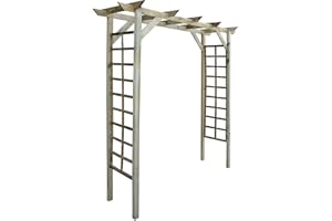 FOREST STYLE Arche de jardin en bois Luna - Cerland