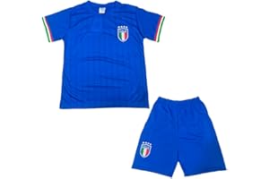 JYC CREATIVE Set sportivo per bambini e bambine, 4-14 anni, maglietta e pantaloncini per sport e calcio, tuta corta estiva per scuola, regalo per bambini e ragazze,