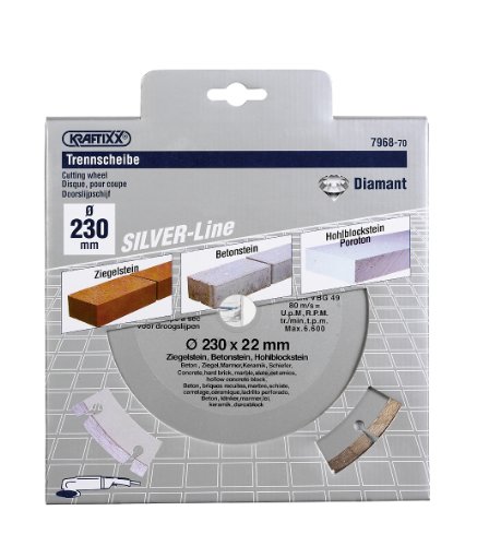 Kraftixx Diamant-Trennscheibe 796170 (Durchmesser 115 mm für Granit, Beton, Klinker und Mauerwerk) - 2