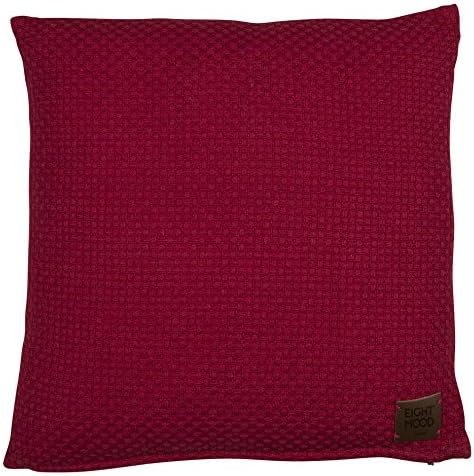 Eightmood Milly Red Cushion, a beautifully designed cushion ideal for any room in the home. Insert included. 45 x 45 cm