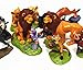 Price comparison product image Honeysuck Classic Kids Lion King Doll Set Cake Decorative Accessories Tool(Pack of 9)