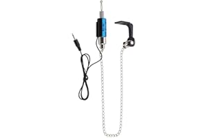 ‎ZYYINI Zyyini Fisch-Bissanzeiger, Fisch-Bissanzeiger Ketten-Bissanzeiger Elektronische LED Helle Fischerketten-Bissanzeiger Kettenanhänger Swinger für das Angeln im Freien(# 1)