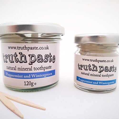 100% Natural Toothpaste - Organic Ingredients (1 of each Flavour (2 in Total), 40g - Small/Travel Size)