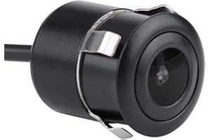 KIMISS Car Reverse Camera 18.5 mm HD Low Light Night Version Rearview Backup Camera Waterproof for Display Colorful NTSC/PAL