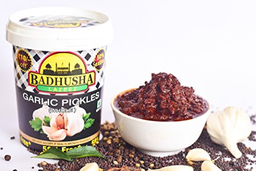Garlic Pickles 300g+ 50% Extra Free* + Pickle Pouch Combi Free (Mango Pouch + Lime Pouch + Garlic Pouch + Mixed Vegetable Pouch Pickles) RS.150 (38.00% Off) - Amazon Garlic Pickles 300g+ 50% Extra Free* + Pickle Pouch Combi Free (Mango Pouch + Lime Pouch + Garlic Pouch + Mixed Vegetable Pouch Pickles) RS.150 (38.00% Off) - Amazon