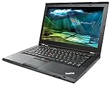 Hochwertiges Notebook: Lenovo ThinkPad T430s  Komfortable Auflösung: 1366 x 768 Pixel (WXGA)  Sound: onboard mit 2 Lautsprechern  Ethernet-LAN (RJ-45) mit 10/100/1000 MBit/s  8in1-Card-Reader  Schlanke Maße: 340 x 230x 35 mm, Gewicht: 1,8 kg