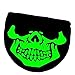 Produktbild Eizur Leuchtend Mund Gesicht Maske Mundmaske Unisex Baumwolle Schädel Skelett Anti-Staub Warm Kreativ Mundschutz Maske Gesichtsmaske Schwarz--Stil 5