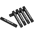 Gaocheng 6 Pcs Sketching Pencils Compressed Charcoal Sticks Professional Charcoal Drawing Blocks Art Set Creation Graphite Sticks Art Supplies for Students Artist Beginners Drawing Class Kids