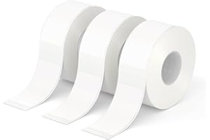 Lifenaxx 3 Rollen 15x35mm Thermodrucker-Etikettenbänder 14x30mm (180 Etiketten/Rolle), selbstklebende Haftetiketten für Mini-Tintenlos-Etikettendrucker LX-048 – Perfekt für Zuhause & Büro