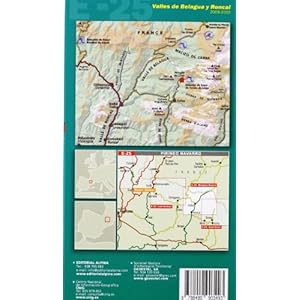 Valles de Belagua y Roncal, mapa excursionista. Escala 1:25.000. Español, Français, Euskara. Alpina Editorial. (Mapa Y