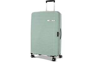 American Tourister Liftoff 79 cms Large Check-in Polypropylene Hard Sided Double Spinner Wheel Luggage/Trolley Bag/Suitcase (