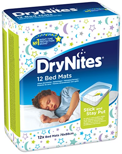 Preisvergleich Produktbild Huggies DryNites Bed Mats hochabsorbierende Betteinlagen, 12 Stück