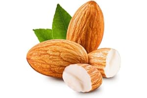 PERGAMO NATURAL FLAVOR Pergamo Nieprażone migdały bez łupiny, całe pestki migdałów ze skórą, niepoddane obróbce, niesolone i niesiarkowane, 100% naturalny produkt