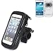 Produktbild Fahrradhalterung für Samsung Galaxy S4 Zoom, Handyhalterung Lenkstange Fahrrad Halter Motorrad Bike mount Smartphone Halter Wasserabweisend, regensicher, spritzwasserdicht