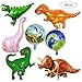 Produktbild Sungpunet 7pcs Riesen Foil Dinosaurier-Ballon Jurassic Welt Birthday Party Supplies T-Rex Balloon Bouquet Dekoration