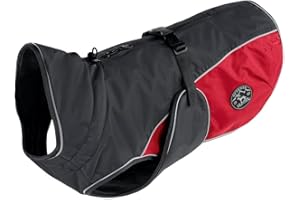 HUNTER Płaszcz dla psa Uppsala Cozy, 35 cm antracytowy/czerwony