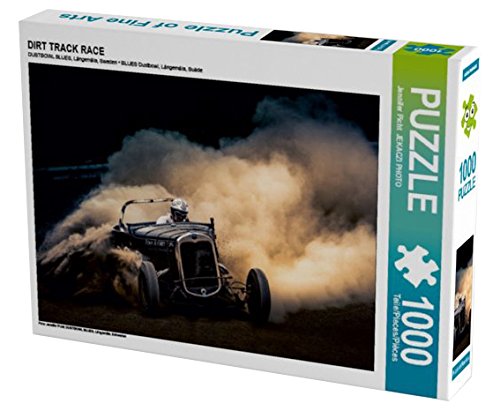 DIRT TRACK RACE 1000 Teile Puzzle quer: DUSTBOWL BLUES, Långemåla, Schweden (CALVENDO Mobilitaet)