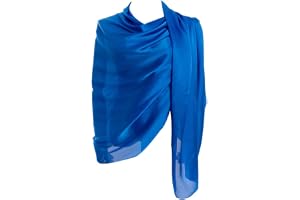 Cyzlann Women's Scarves 100% Silk Long Lightweight Scarfs for women