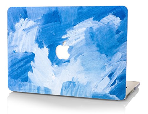 StarStruck MacBook Air 11 zoll Hülle | Schutzhülle Case Cover für Apple MacBook | Ölgemälde Kollektion (Blau - Wasserfarbe)