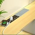 Audiovan Desk Wireless Charger,Wireless Charger Compatible All Qi- Enabled Devices Table Box with LAN Connector & 3 Power Socket & HDMI Port with 6 Months Warranty,Gold