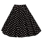 Baumwollrock mit verdecktem Reissverschluss seite