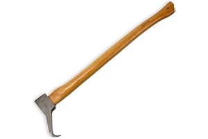 Xforst X-P88 Sapie Sappie es ideal para mover y recoger troncos y piezas de madera. Con mango de fresno de 80 cm y cabeza robusta de 0,8 kg de acero al carbono forjado.