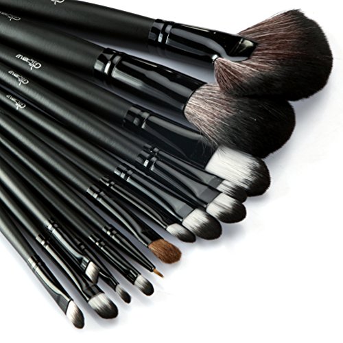 Glow schwarz 30 Make-up Pinselset + Tasche - 2