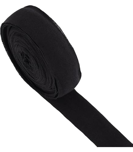 Nastro A Sbieco Doppia Piega In Raso 1 Cm X 5,5 Yard – Marrone Scuro, Per Cucire E Rifinire Trapunte E Abiti