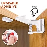 Unsichtbares Design - Diese unsichtbaren Kindersicherheitsschlösser werden innen Schubladen oder Schränken installiert, um neugierige Kinder vor Gefahren zu schützen und gleichzeitig den ursprünglichen Stil beizubehalten.