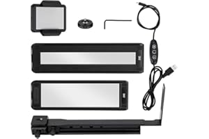 JJC 35mm & 120 Film Digitizer Adapter, Scanner with LED Back Light, 135 & 120 Film Holder for Negatives Copying to Digital Photos