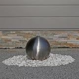Bitte beachten Sie: bei diesem Angebot handelt es sich nur um die Edelstahl Kugel und den Adapterring! Pumpen, Springbrunnenbecken mit Deckel, LED Ringe und anderes Zubehör zum Bau eines Springbrunnens finden Sie in unseren weiteren Angeboten!