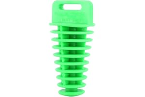 YOSOO HEALTH GEAR Muffler Pipe Plug, Muffler Exhaust Wash Plug Motorcycle Dirt Bike ATV Quad 2 4 Stroke Muffler Tail Pipe Exhaust Silencer Bung Wash Plug (Green)
