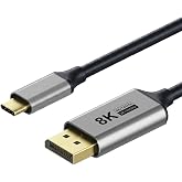 Microcase Type-C to DP(Displayport) Kablo 8K 60hz / 4K 120hz / 2K 165hz G&ouml;r&uuml;nt&uuml; Aktarıcı Kablo 2 Metre - AL5777
