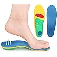 Orthotic Arch Support Shoe Insert Insoles for Plantar Fasciitis Shoe Insoles Inserts-Gel Insoles Shock Absorbing Insoles-Boot Insoles for Flat Feet, Pain Relief for Men and Women Size: S UK (5-7)